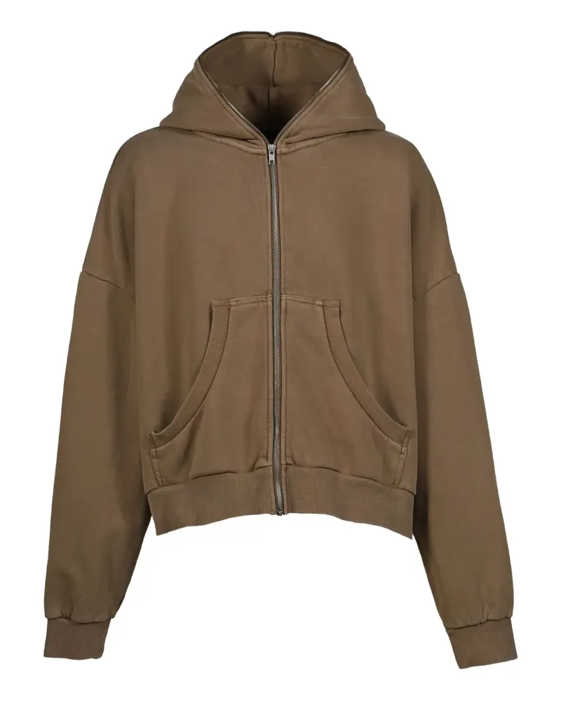 Entire Studios Kapuzenjacke mit Reißverschluss - Braun Braun