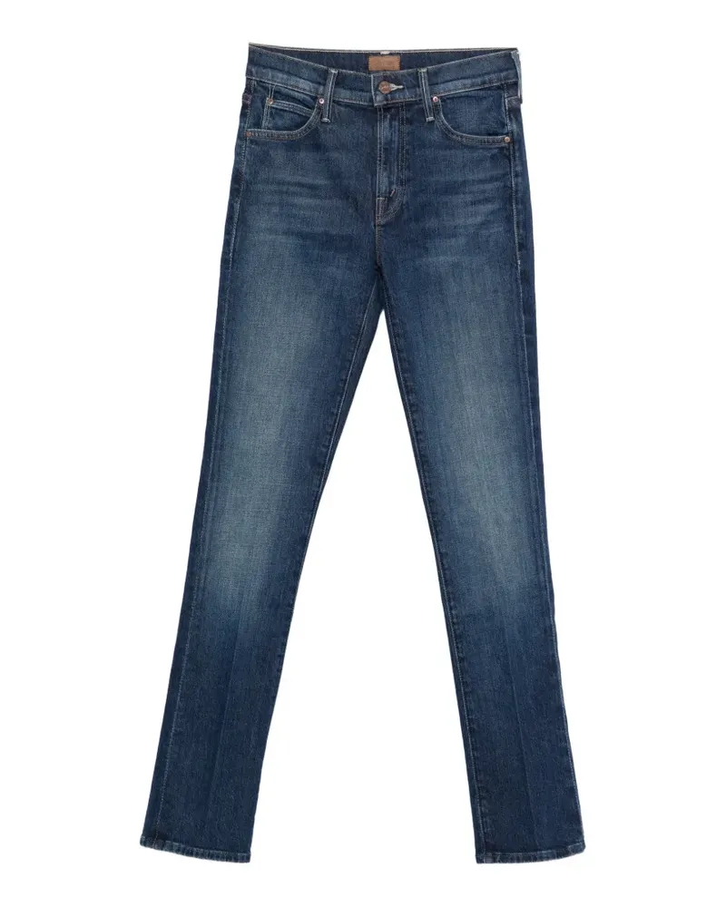 Mother The Rascal Skimp Jeans mit geradem Bein - Blau Blau
