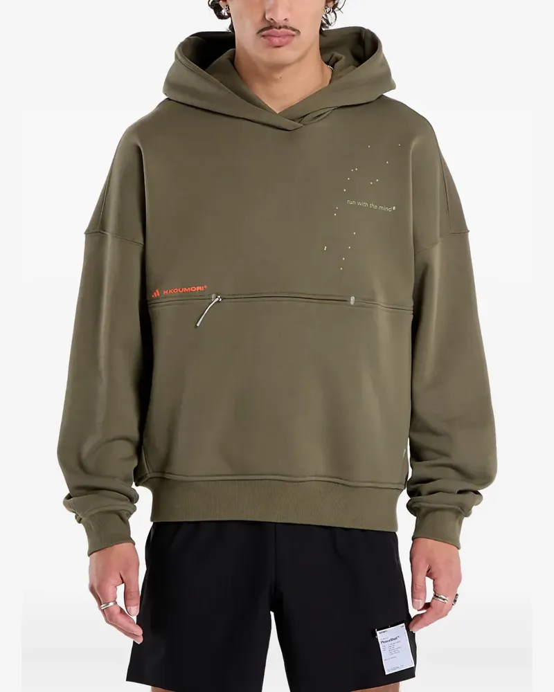 adidas x Hermanos Koumori Lauf-Hoodie - Grün Grün