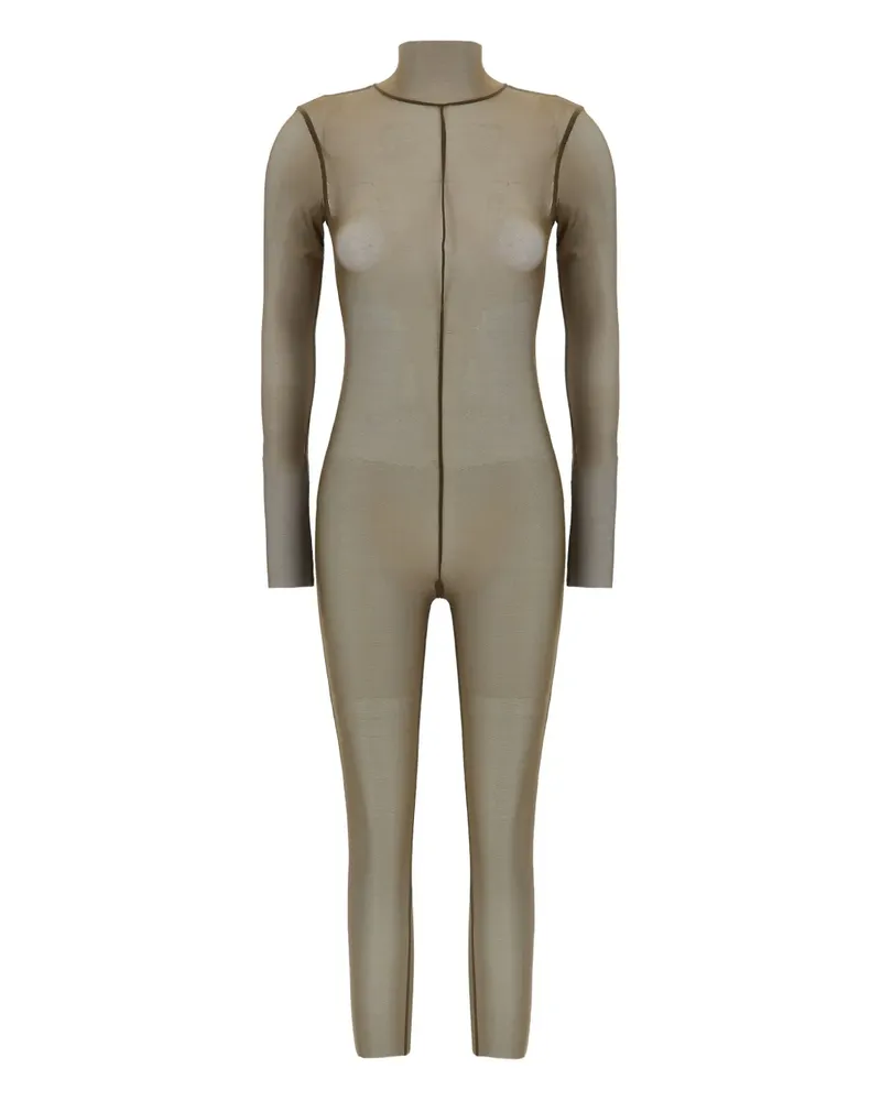 Norma Kamali Turtle jumpsuit - Nude Nude