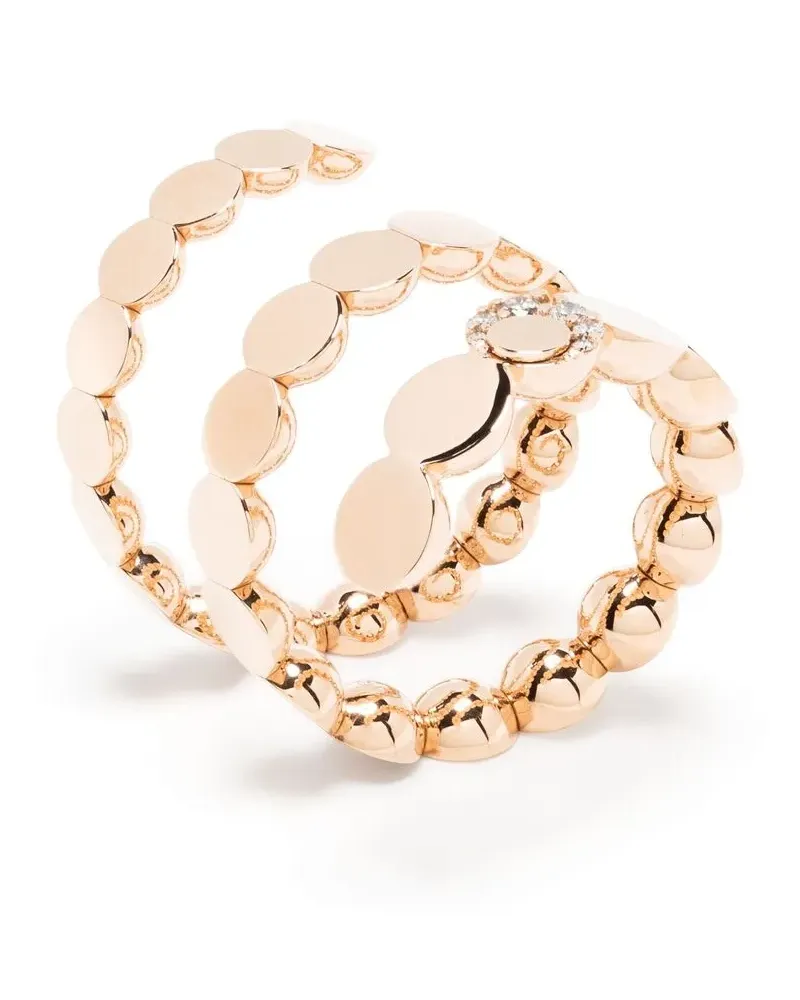 Pasquale Bruni 18kt Rotgoldring mit Diamanten - Rosa Rosa