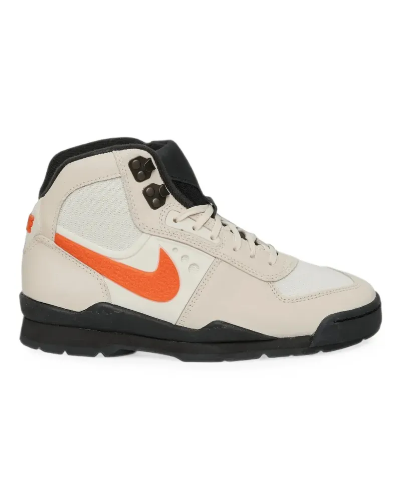 Nike Swoosh-logo panelled sneakers - Nude Nude