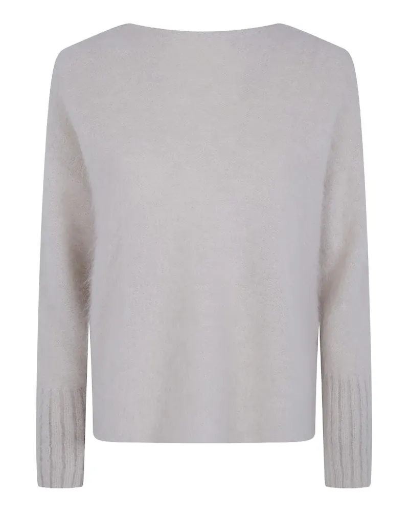 Antonelli Firenze Pullover mit U-Boot-Ausschnitt - Grau Grau