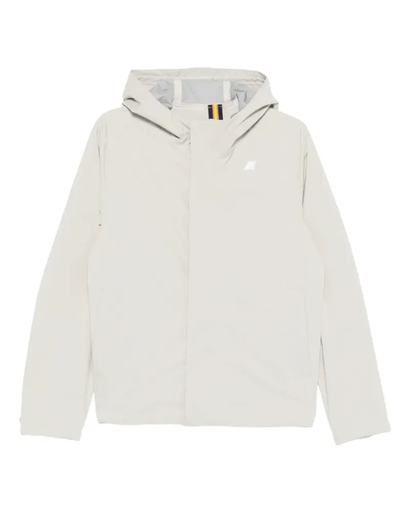 K-Way Jacko Kapuzenjacke mit Logo - Nude Nude
