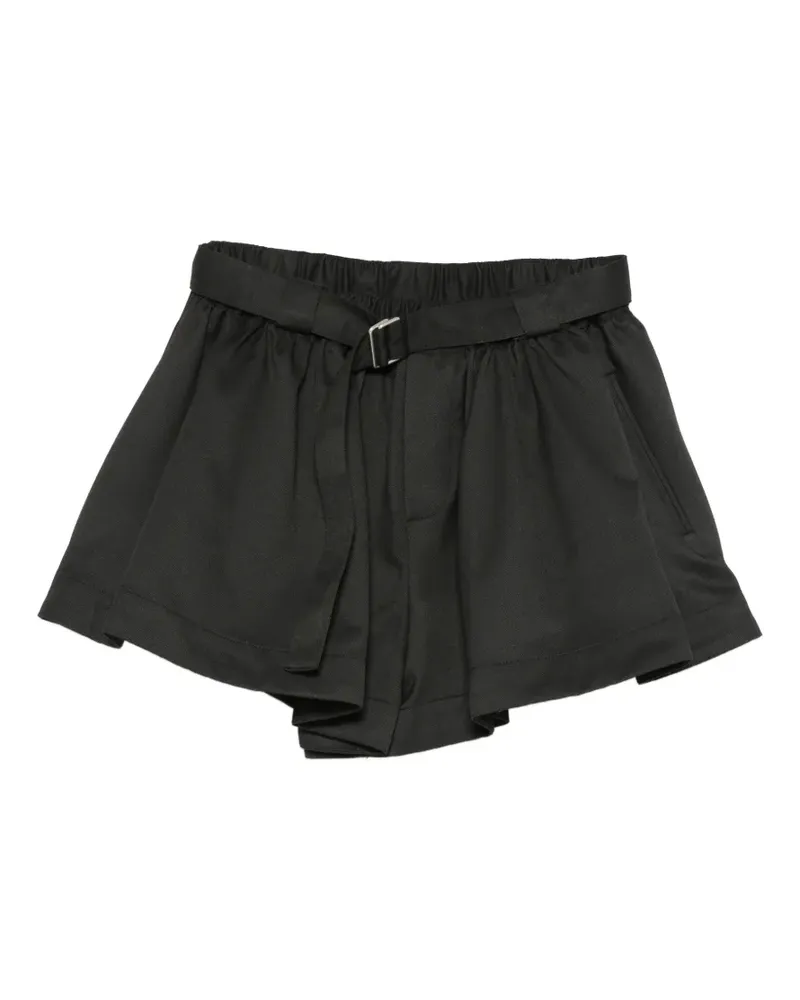 Sea Angelina Shorts mit Gürtel - Schwarz Schwarz