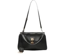 Rodeo Schultertasche mit Drehverschluss - Schwarz