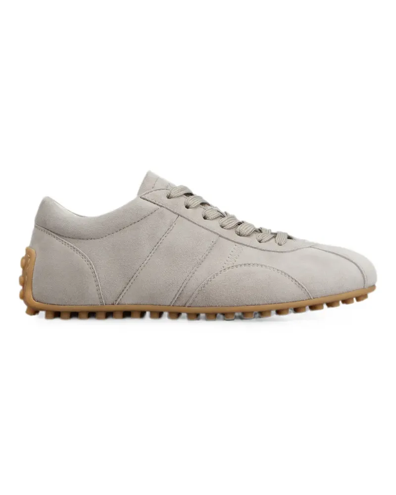TOD'S T Marathon Sneakers aus Wildleder - Grau Grau