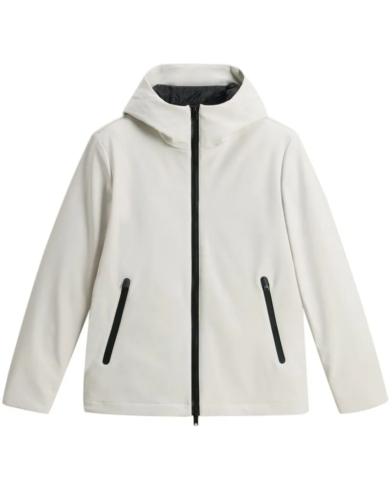 Woolrich Pacific Soft Shell Jacke - Weiß Weiß
