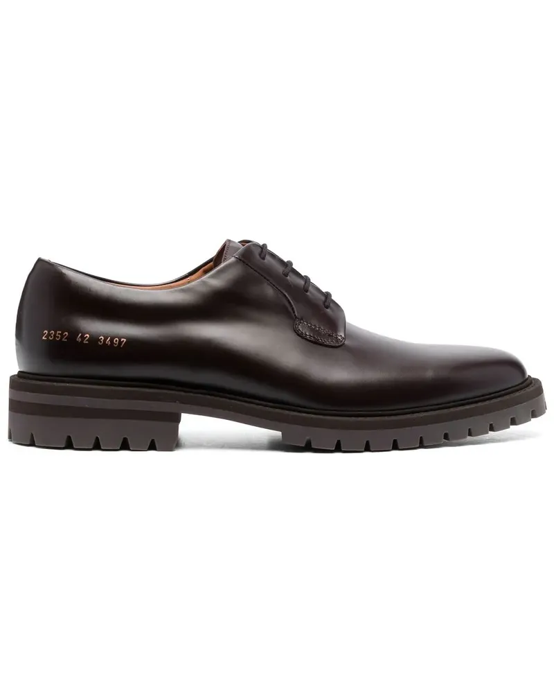 Common Projects Derby-Schuhe mit Schnürung - Braun Braun