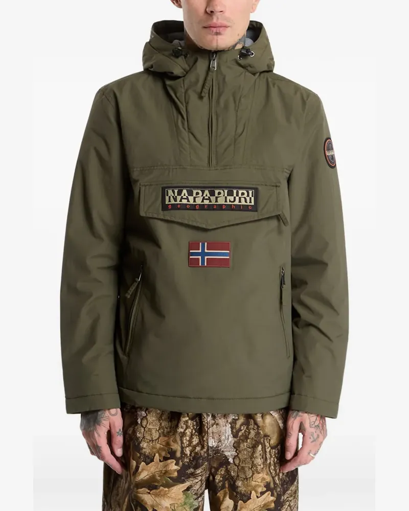 Napapijri Rainforest Pocket Jacke - Grün Grün