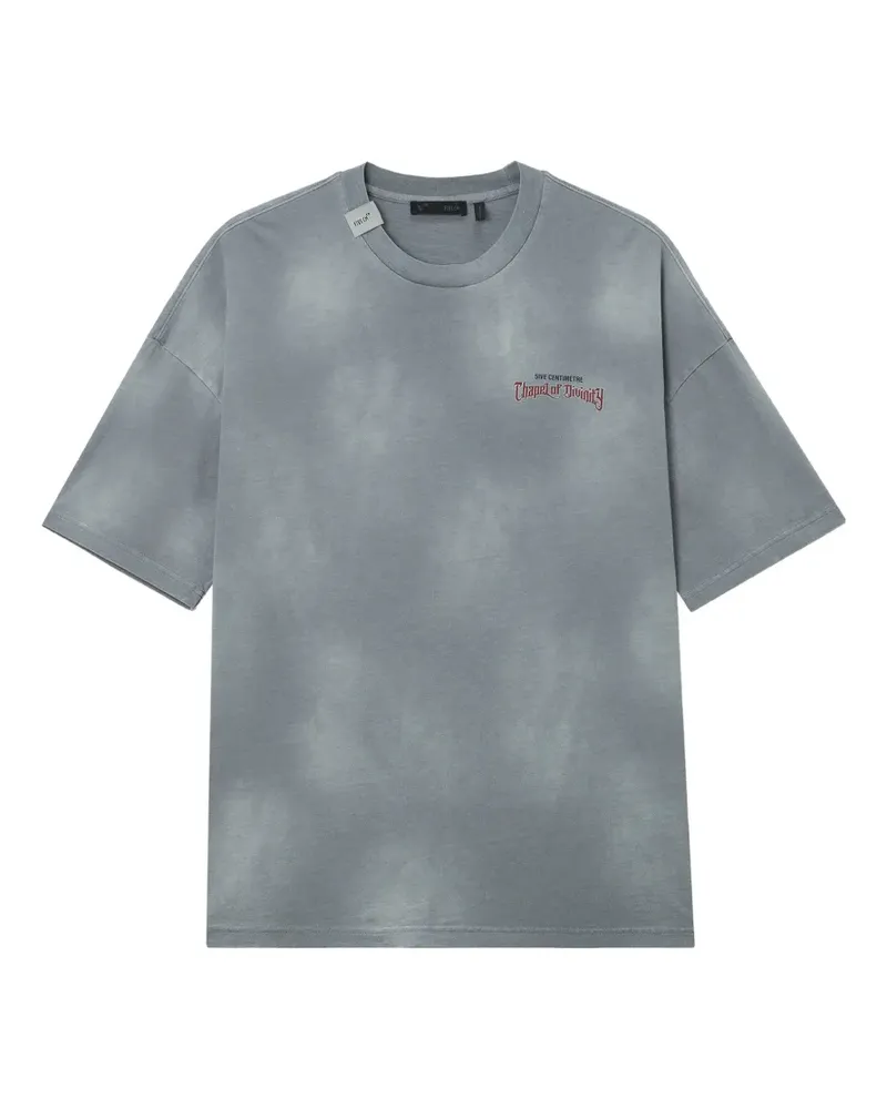FIVE CM T-Shirt mit Rundhalsausschnitt - Grau Grau
