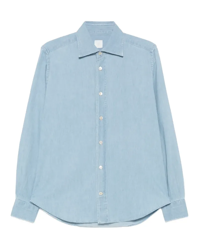 Eleventy long-sleeve shirt - Blau Blau