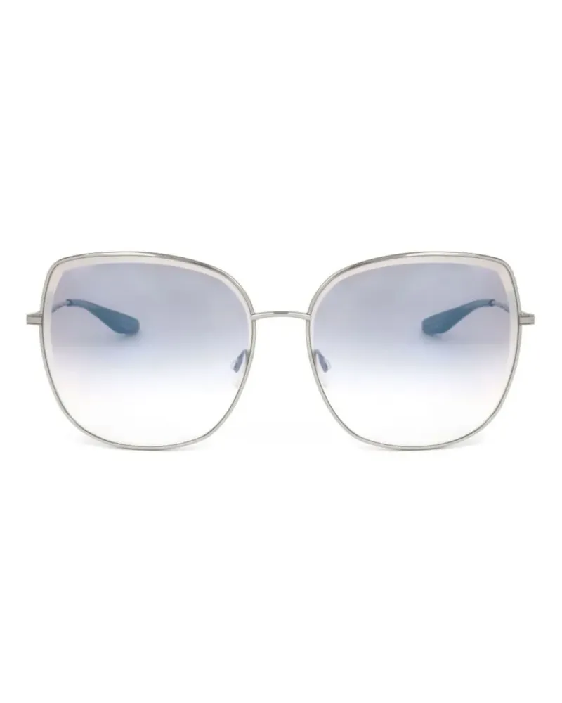 Barton Perreira Sonnenbrille mit Oversized-Gestell - Silber Silber