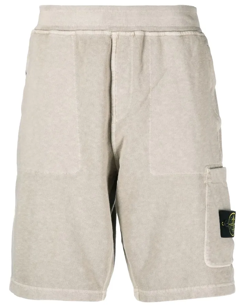 Stone Island Shorts mit Kompass - Nude Nude