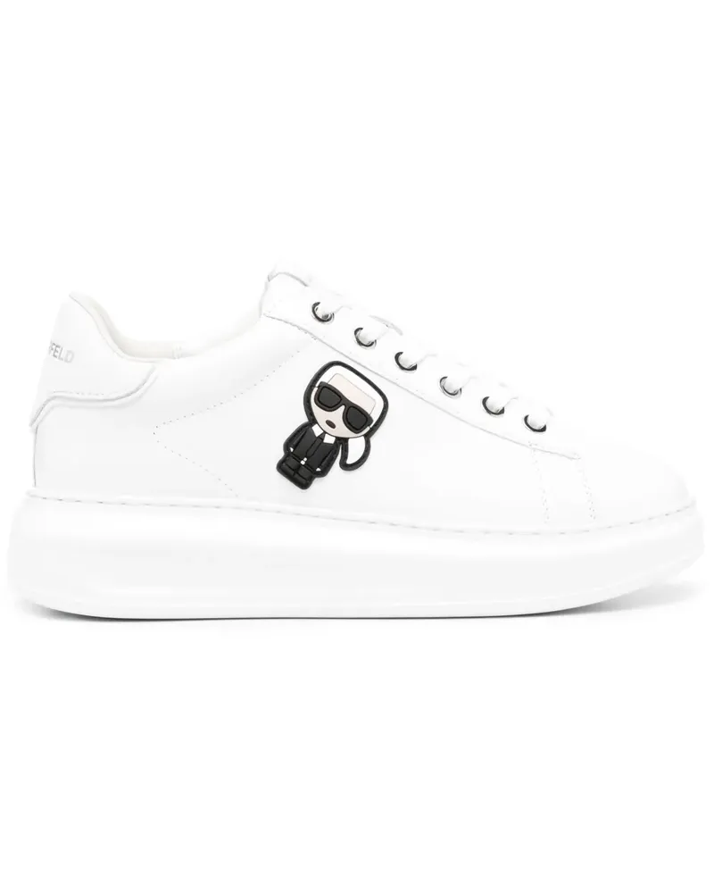 Karl Lagerfeld Ikonik Karl Sneakers - Weiß Weiß
