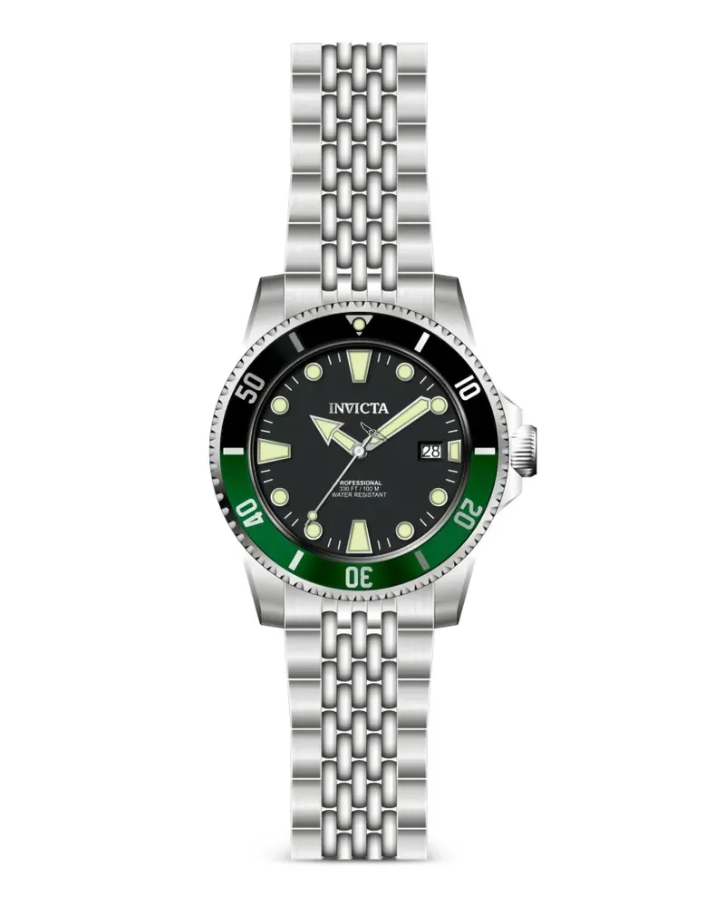 Invicta Professional Armbanduhr 40mm - Schwarz Schwarz