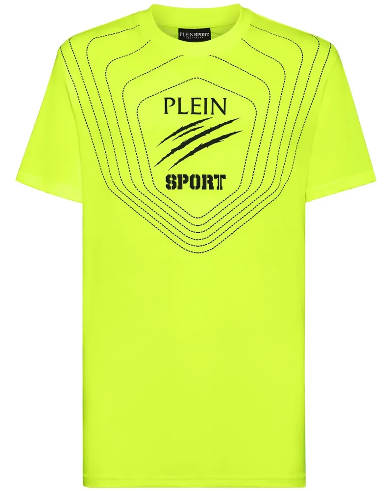 Philipp Plein T-Shirt mit Logo-Print - Gelb Gelb