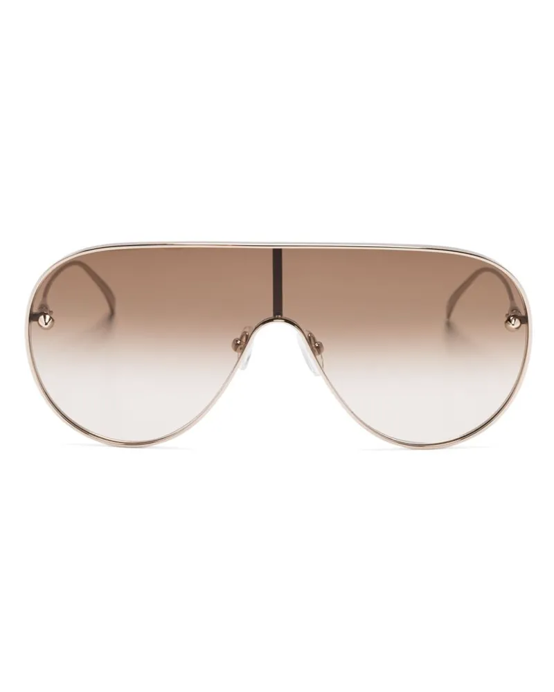 Alexander McQueen AM0481S Sonnenbrille - Gold Gold