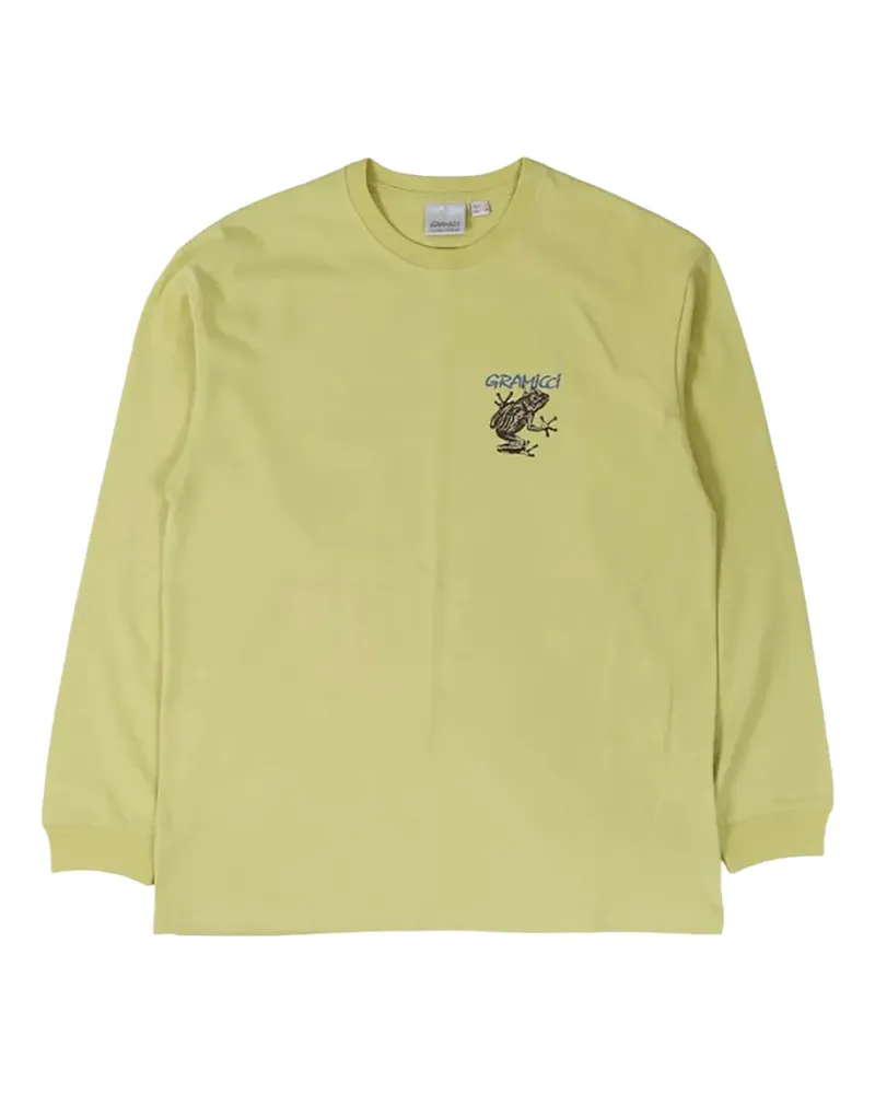 GRAMICCI Langarmshirt mit Frosch-Print - Gelb Gelb