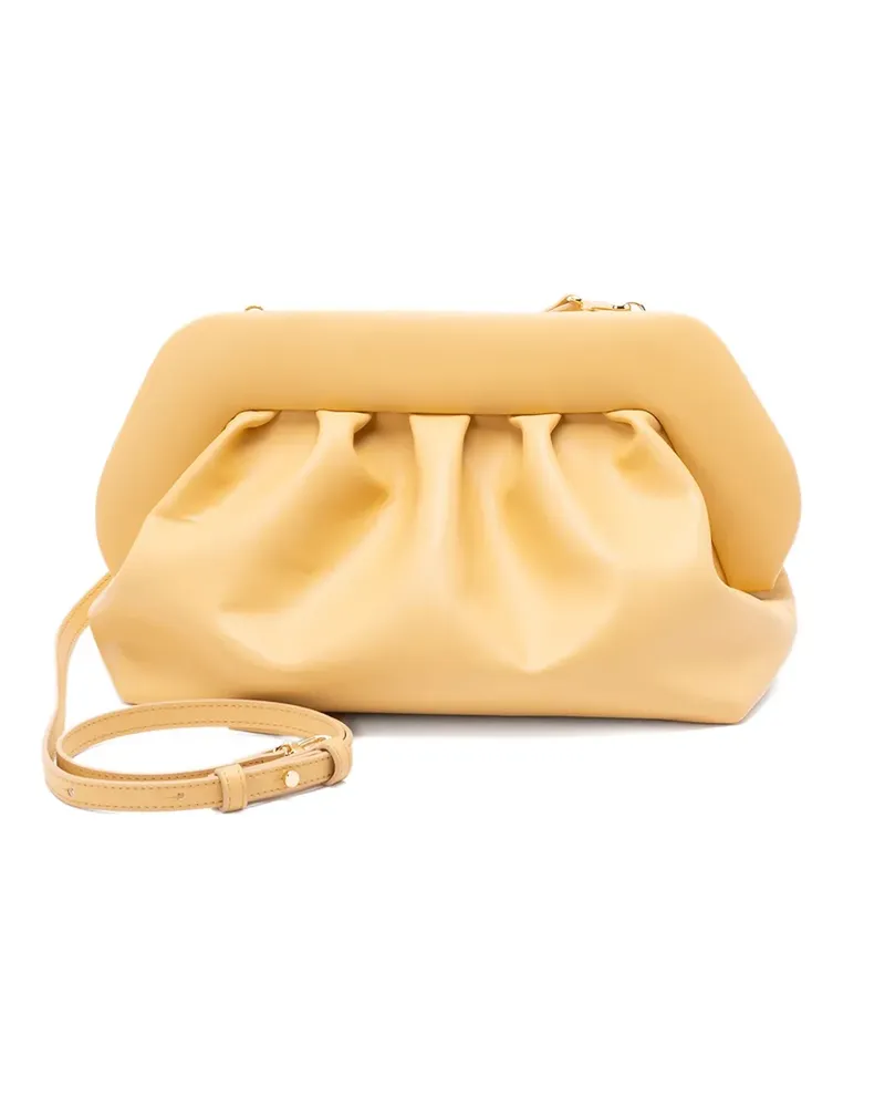 THEMOIRÈ Geraffte Bios Clutch - Jojoba Jojoba