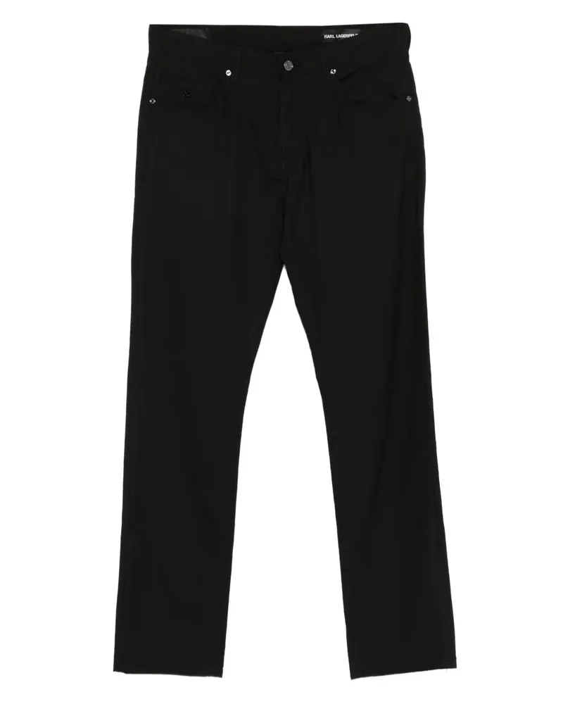 Karl Lagerfeld 5-pocket trousers - Schwarz Schwarz