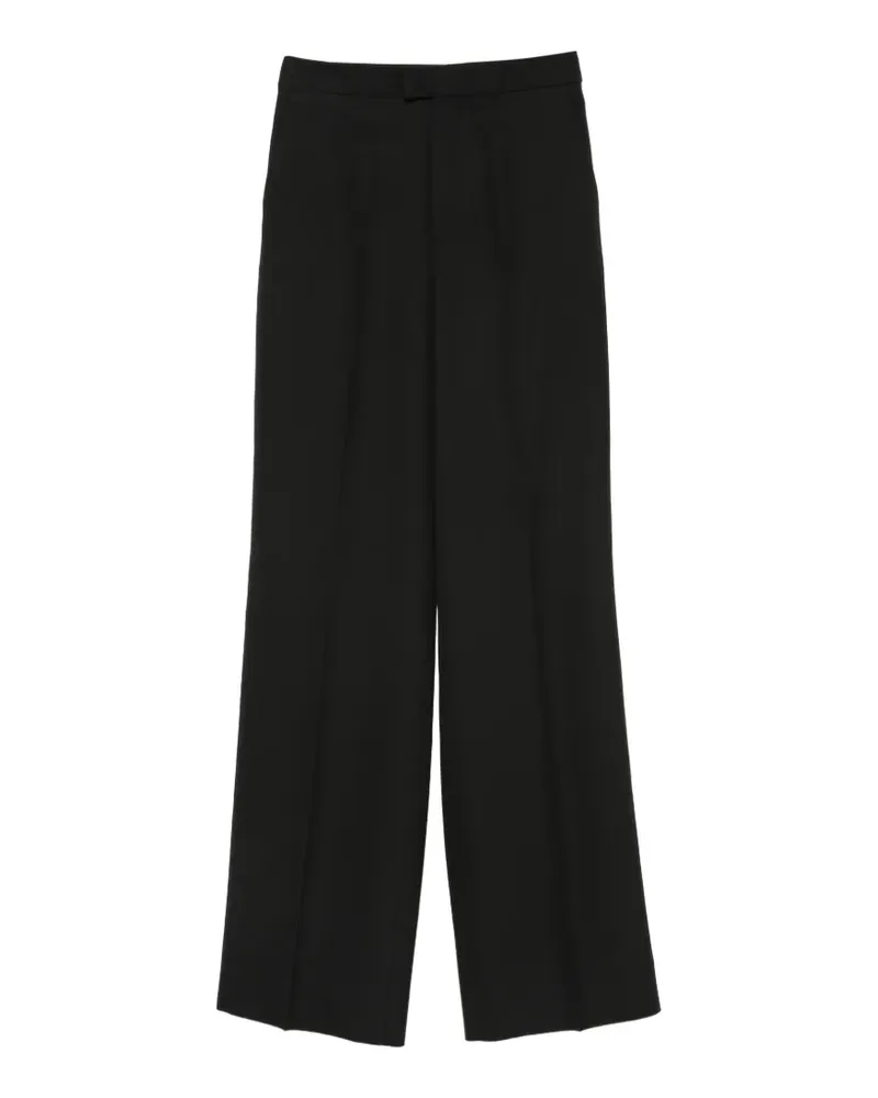 ARMARIUM Juno side-stripe tailored trousers - Schwarz Schwarz