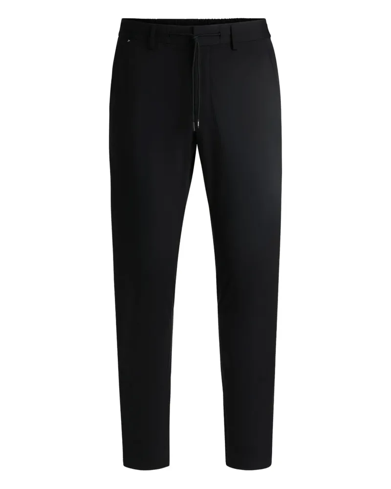 HUGO BOSS Hose mit Kordelzug - Schwarz Schwarz