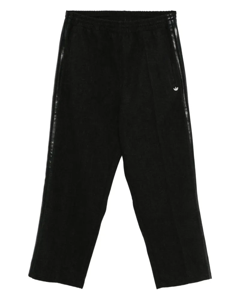 adidas Jogginghose mit Streifendetail - Schwarz Schwarz