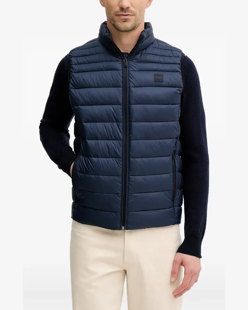 HUGO BOSS padded gilet - Blau Blau
