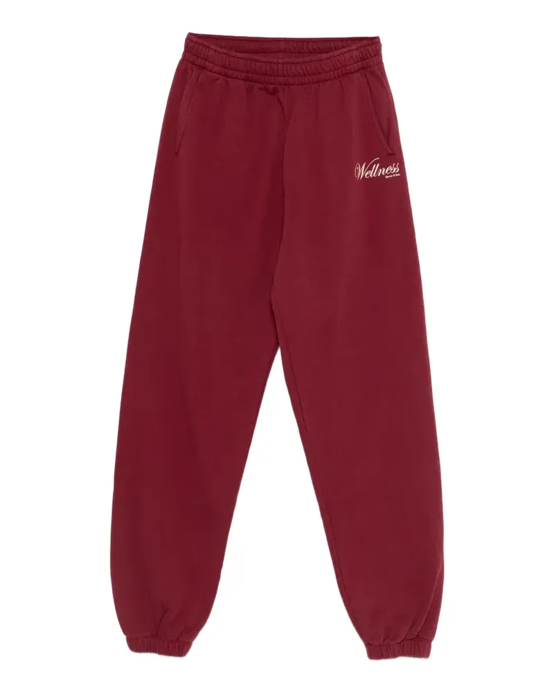 SPORTY & RICH Soho Jogginghose - Rot Rot