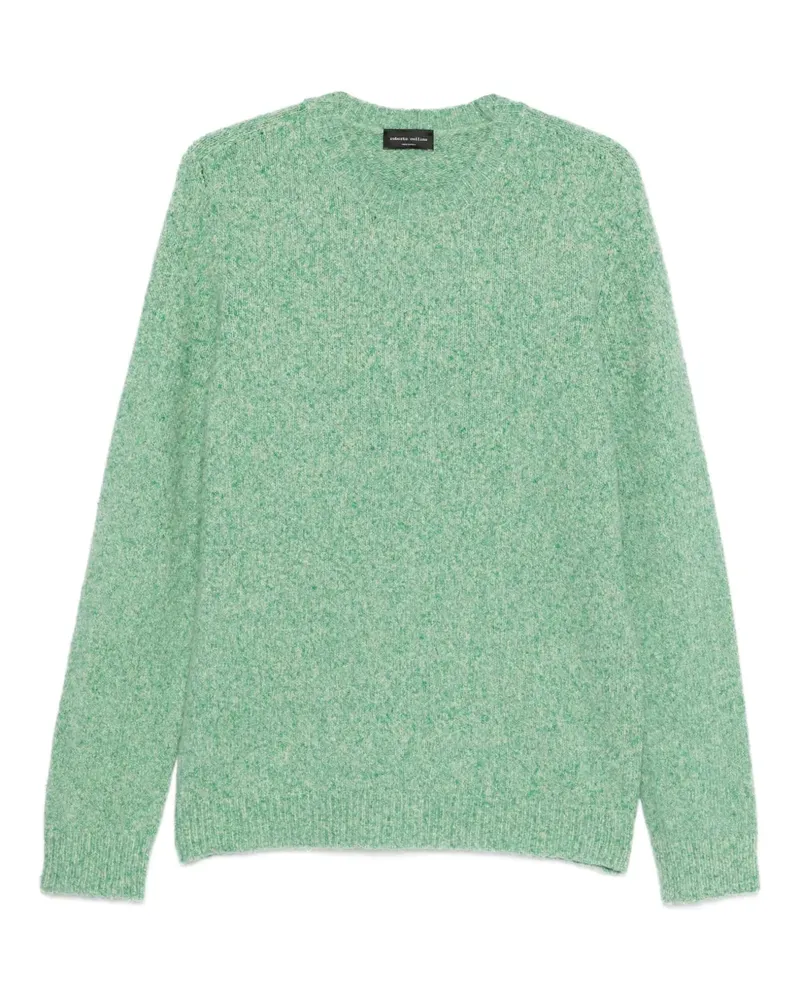 Roberto Collina Pullover mit Rundhalsausschnitt - Grün Grün