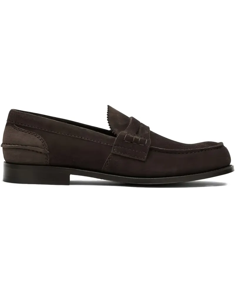 Church's Loafer aus Wildleder - Braun Braun
