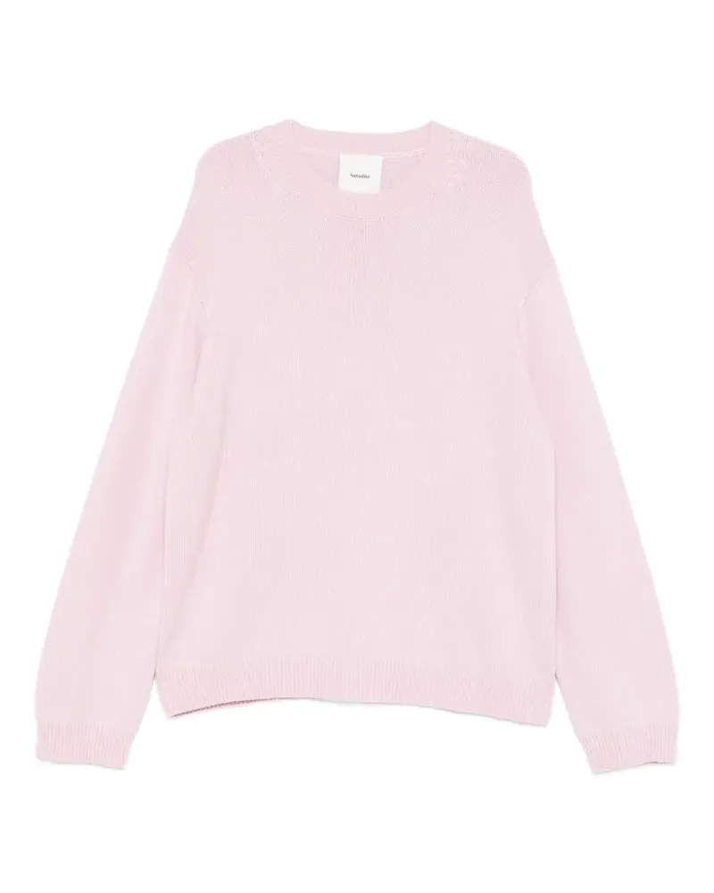 Nanushka Pullover mit Rundhalsausschnitt - Rosa Rosa