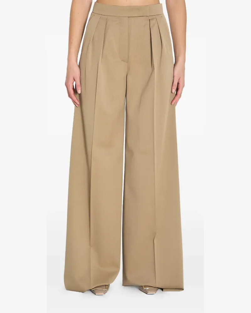 Max Mara Quorum pleated trousers - Nude Nude