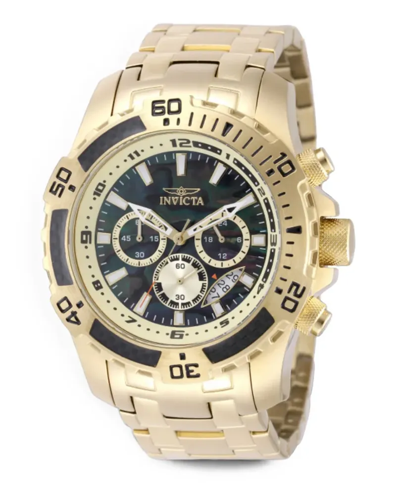 Invicta Pro Diver Armbanduhr 51mm - Schwarz Schwarz