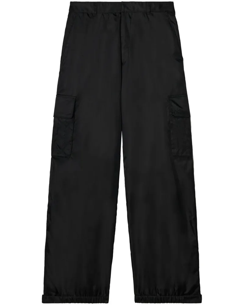 OFF-WHITE Halbhohe Cargohose Schwarz