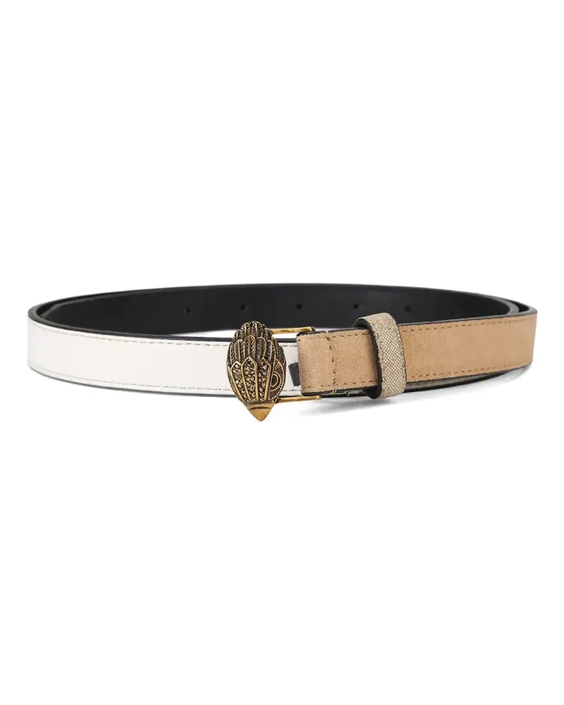 Kurt Geiger eagle-head buckle belt - Weiß Weiß
