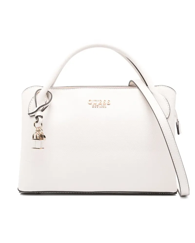 Guess Handtasche mit Logo-Schriftzug - Nude Nude