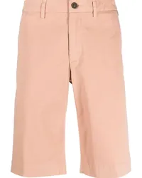 Canali Chino-Shorts mit geradem Bein Rosa