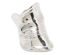 The Crushed Dosenring - Silber