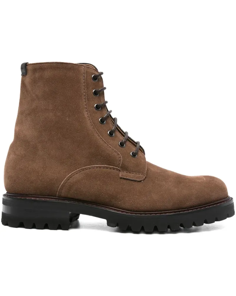 Church's Schnürstiefel aus Wildleder - Braun Braun