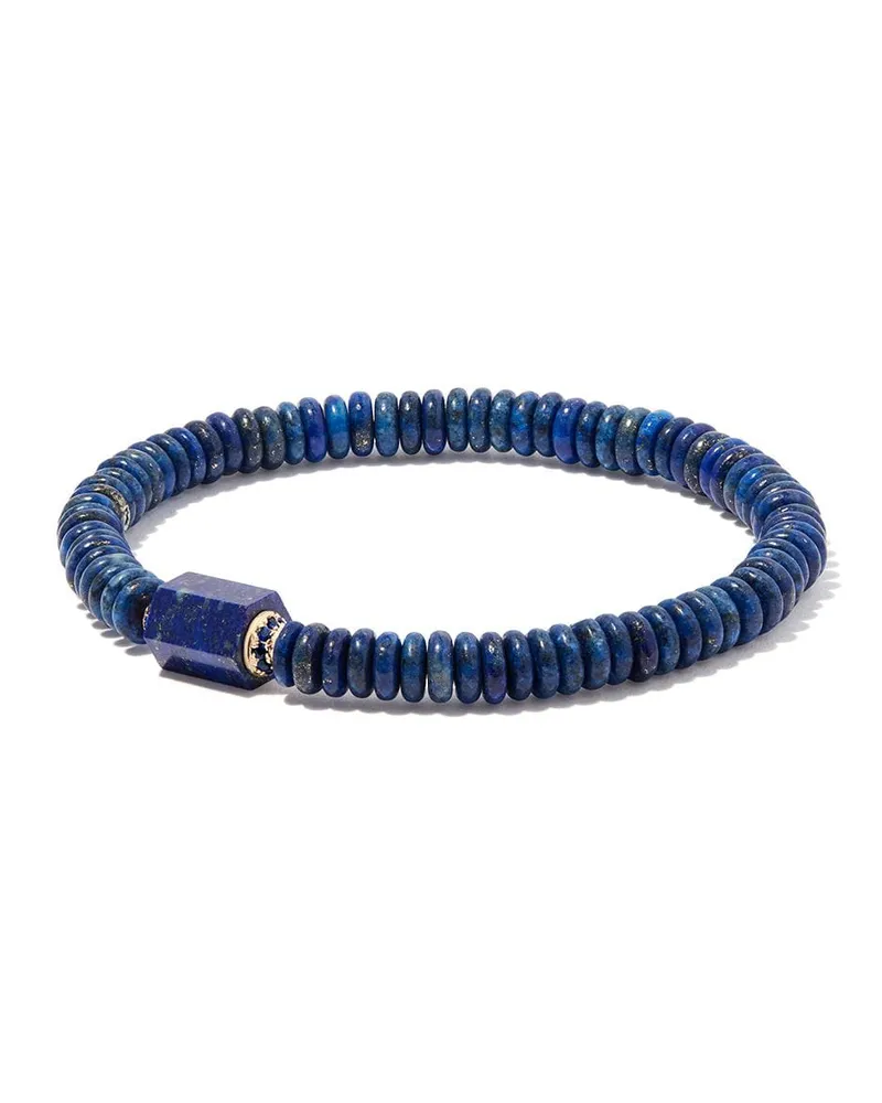 Luis Morais Perlenarmband mit 14kt Gelbgoldperle Gold