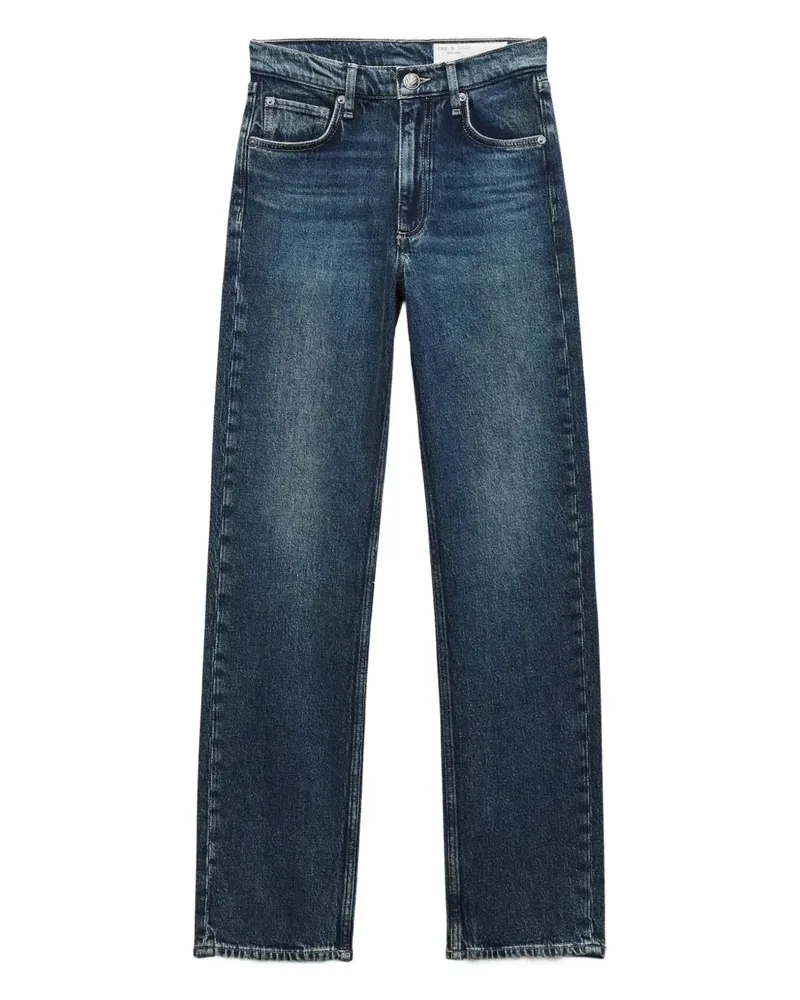Rag & Bone five-pocket straight-leg jeans - Blau Blau