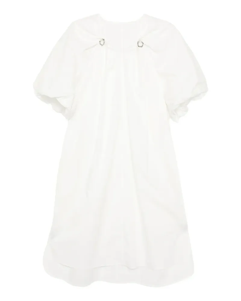 JNBY Kleid mit V-Ausschnitt - Weiß Weiß