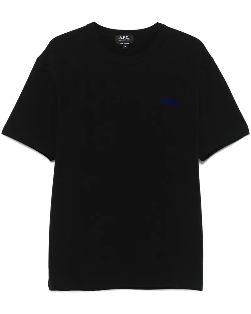 A.P.C. Boxy Petit T-Shirt - Schwarz Schwarz