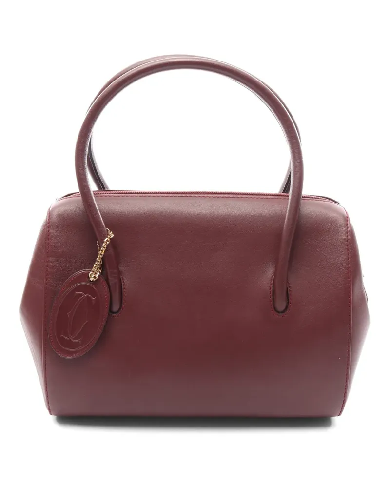 Cartier 2000s Mast Line Handtasche - Rot Rot
