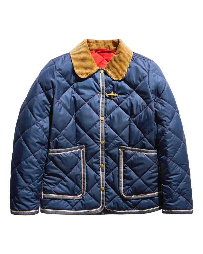 Fay quilted jacket - Blau Blau