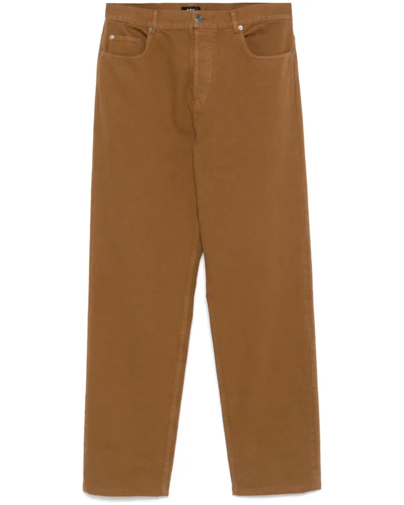 A.P.C. Fairfax Jeans - Braun Braun