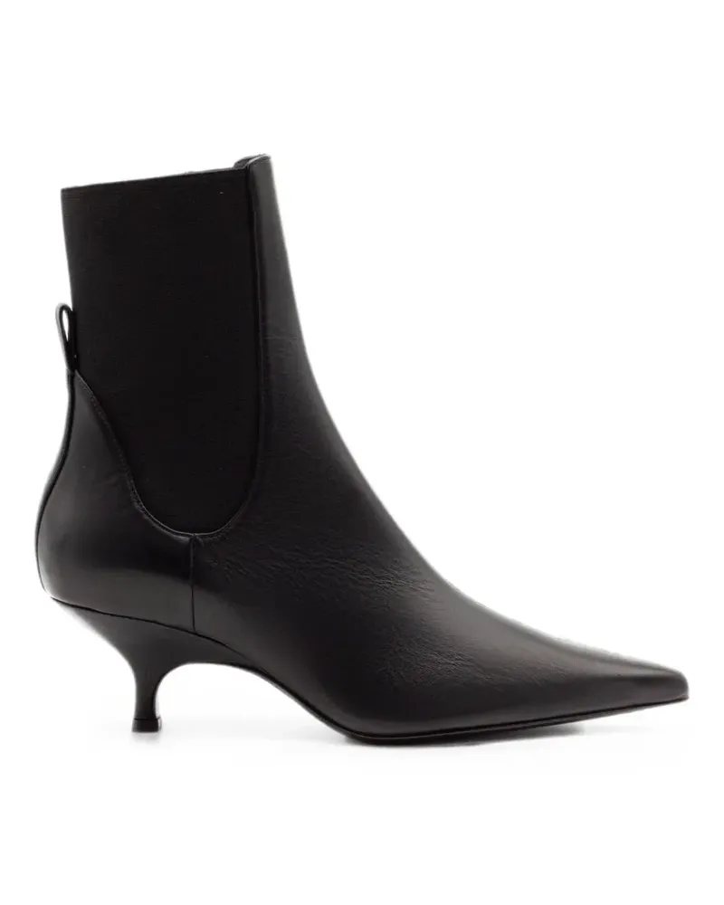 Gia Borghini Tara elastic-panel Chelsea ankle boots - Schwarz Schwarz