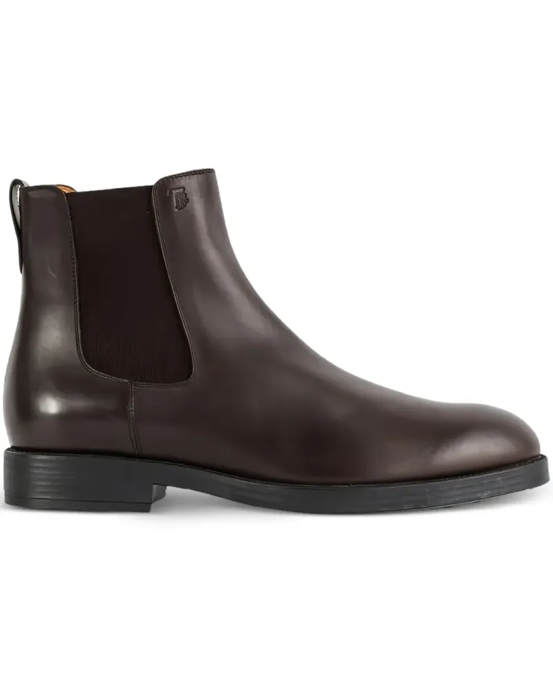 TOD'S Stiefel aus Leder - Braun Braun